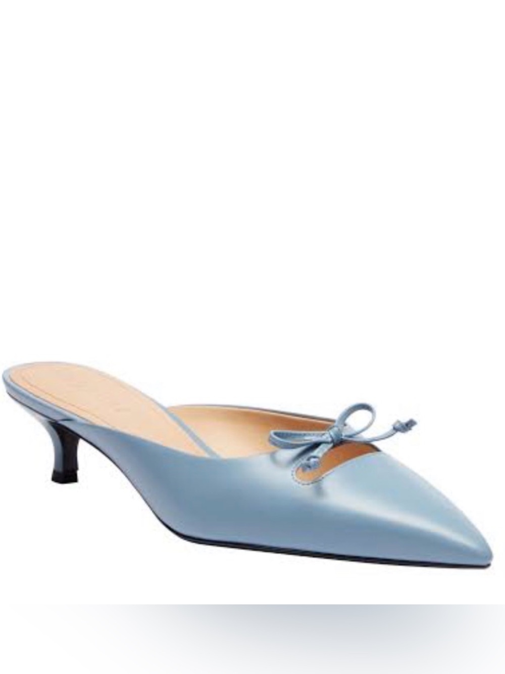 COACH Runway Leather Mule Pointed Toe 9.5
